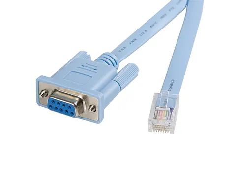 1.8 meter RJ45 naar DB9 Cisco consolebeheerrouterkabel M/F