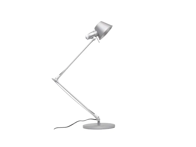 Bureaulamp MAUL Rock LED voet zilvergrijs
