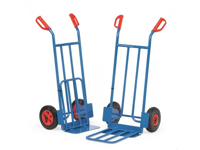 Steekwagen Capaciteit 250kg Klapbare Schep Massief Rubber Banden