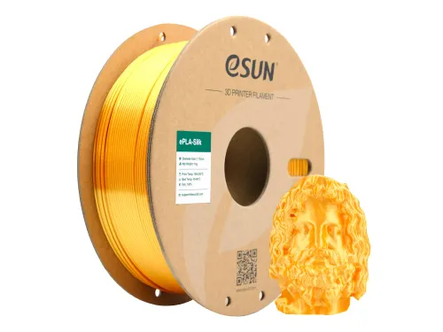 eSUN 3D printer Filament ePLA-Silk 1,75mm Goud 1kg