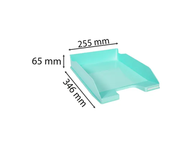 Brievenbak COMBO MID I pastelgroen glossy