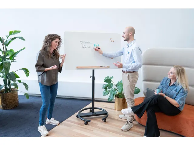 Legamaster SKETCH INFINITE mobiele flipover ronde voet 69x110cm