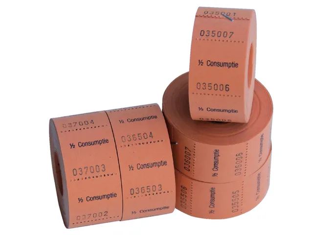 Consumptiebon Combicraft 1/2 500 stuks oranje