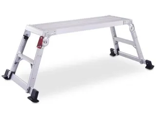 Werkplatform,Aluminium Geanodiseerd/Geribbeld - 1