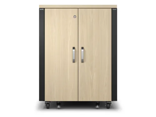 APC NetShelter CX AR4017IA - 17U, Geluiddempend en geventileerd 19 inc
