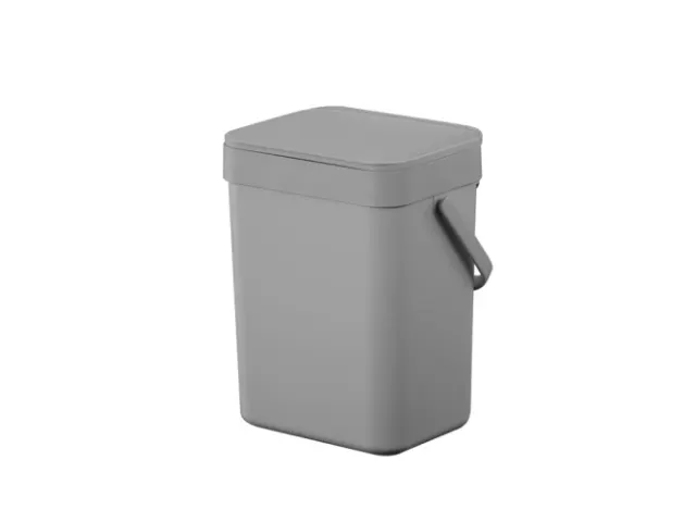Puro II Food Waste Caddy Afvalbak 5 Liter Grijs