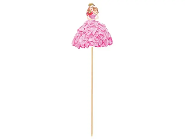 Feestprikkers Haza prinses 20cm 8 stuks