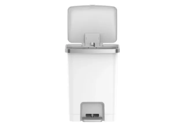Hana 2 Pedaalemmer 25 liter Wit
