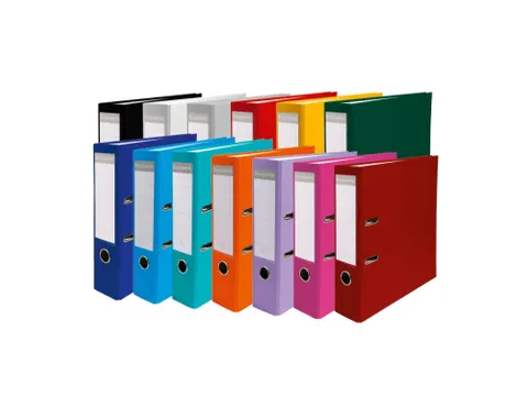 Exacompta hefboomordner A4 75 mm Karton/PP assorti