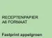 Receptpapier Fastprint A6 80 Gram Appelgroen 2000 Vel
