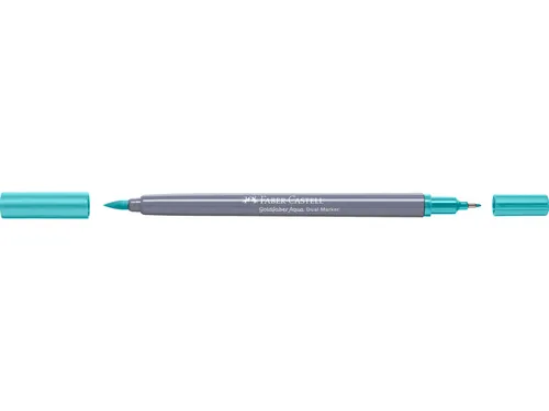 Duo aquarelmarker Goldfaber 356 licht kobalt groen