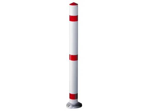 Afzetpaal Zelfoprichtend Staalbuis H 900Mm Met Pluggen Te Bevestigen