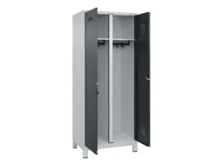 locker voor scheiding van kleding,HxBxD 1950x800x500mm,2vak - 1