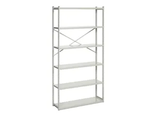 ESD-stelling,grondveld,HxBxD 2000x1024x600mm,vakl. 150kg,eenzijdig - 2