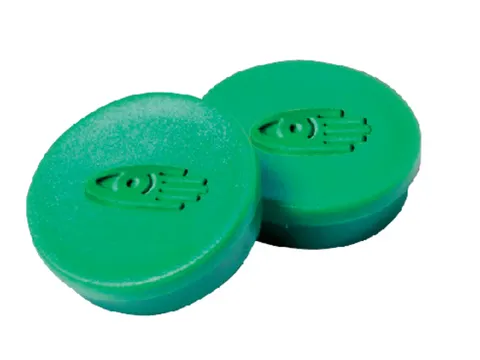 Magneet Legamaster 30mm 850gr groen 10 stuks