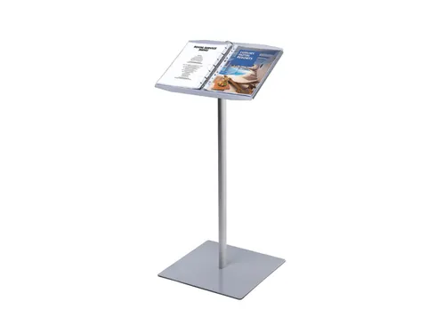 Menustandaard Vierkante Voet 2xA4 Ringbinder