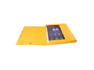 Klasseerdoos Scotten rug 25mm A4 geel - 1