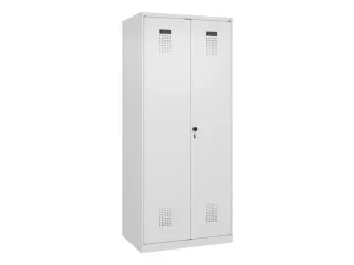PBM-locker,HxBxD 1850x800x500mm,2vak,vak B 400mm,draaigrendel - 2