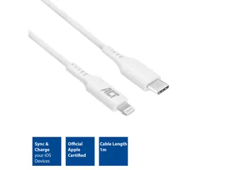 Kabel ACT USB-C naar Lightning laad -en data 1 meter - 4