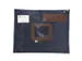 POPLAT professionele posttas blauw nylon 42 x 32 cm