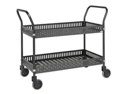 tafelwagen,draagverm. 250kg,2etage(s),laadvl. LxB 935x535mm