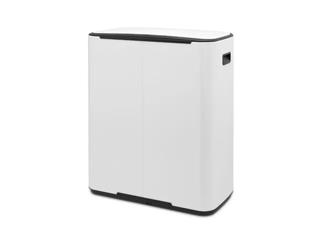 Afvalbak Bo Pedaalemmer Wit 2x30 Liter