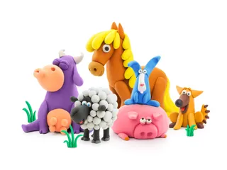 Hey Clay Klei set Animals 15 delen boerderijdieren - 2