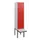 Dubbeldekse dekenkist,HxBxD 1950x400x815mm,1x2vak.,vak B 400mm