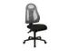 chaise de bureau pivotante,Mécan. synchrone,assise tissu noir