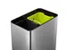 Afvalbak Voor Afvalscheiding Mirage Sensor Bin 40 Liter Mat Rvs