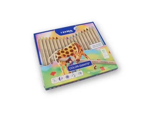 Kleurpotlood LYRA Color Giants Nature 18 kleuren