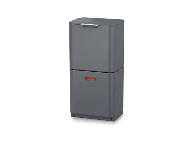 Afvalemmer Intelligent Waste Bin Totem Max 60 Liter Grafiet