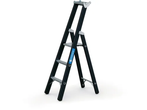 Zwaarlastladder Aluminium Boom L 1 59M 3Sporten Bordes H 0 80M
