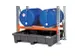stellingopvangbak,v. palletstelling,v. vak B 1400mm,opvangvol. 315l