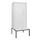 locker met bank,HxBxD 2120x900x815mm,3vak,vak B 300mm,cil.-slot
