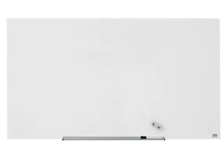 Glasbord Magnetisch Nobo Impression Pro 126x71cm briljant wit - 3