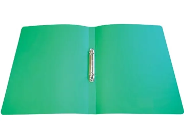 ringmap voor A4 uit PP 2 ringen van 16 mm groen