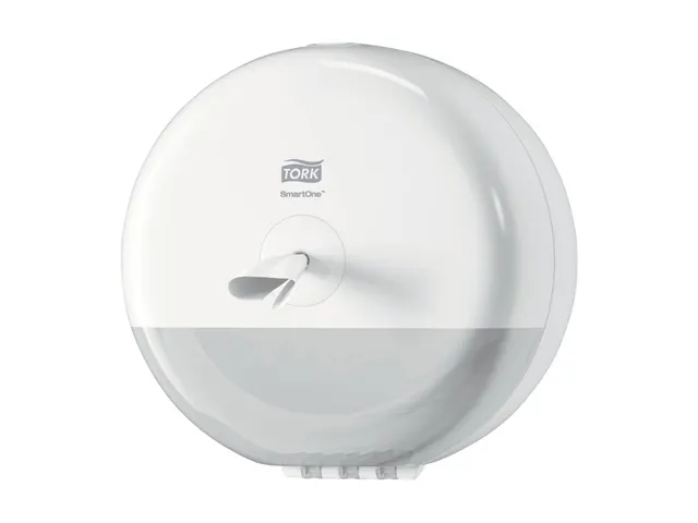 Tork 681000 T9 SmartOne Mini Toiletpapier Dispenser Elevation Wit
