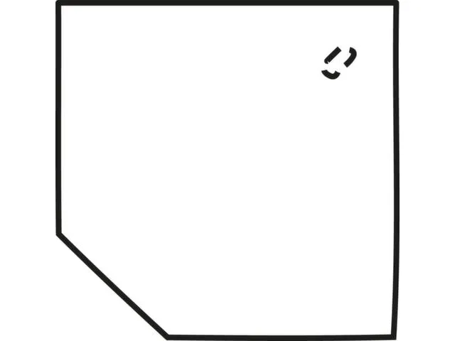 angle de liaison,90 °,HxlxP 680-820x1230x1230mm,panneau érable