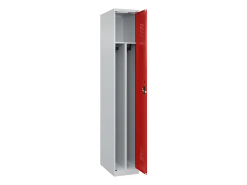 locker voor scheiding van kleding,HxBxD 1850x300x500mm,1vak