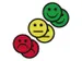 Aimant Smiley 25mm 2x jaune 2x vert 2x rouge