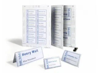 Kaart Durable 1451 Badgemaker Congresspeld 30x60mm - 3
