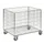 bakwagen met gaas,draagverm. 60kg,laadvl. LxB 810x610mm