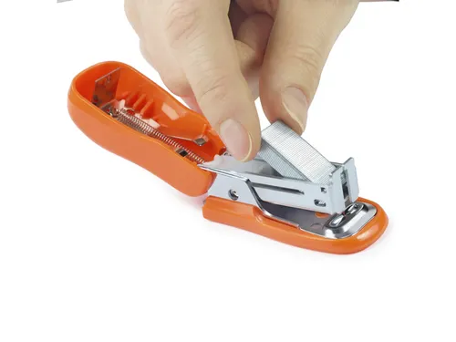 nietmachine Mini Bug 12 vel oranje