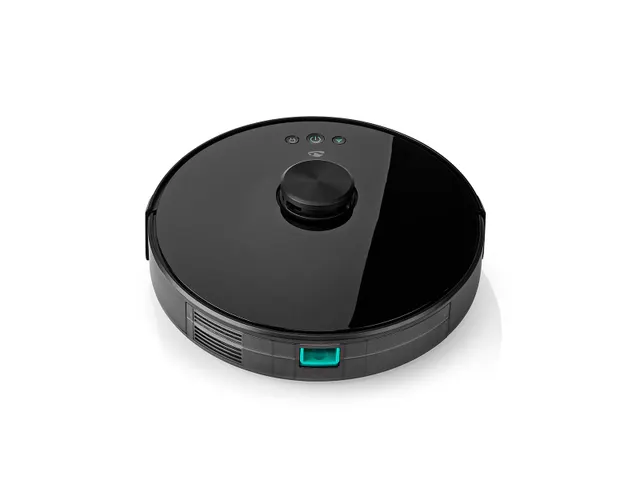 Robotstofzuiger Nedis wifi laser 3-in-1 zwart