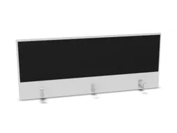opzetpaneel,v. bureau,aanbouw achter,B 1400mm,Bl-wit,BN8033-zwart