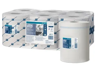 Poetsrol Tork Reflex M4 centerfeed 1-laags 114m wit 473412 - 6