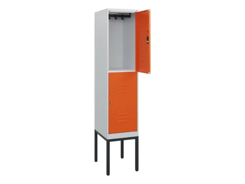 dubbeldekse locker,HxBxD 1950x400x500mm,1x2vak.,vak B 400mm