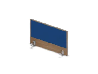 opzetpaneel bureau aanbouw zijkant NT-cherry BN6016-blauw 800mm - 1