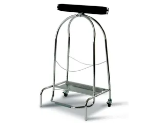 vuilniszakstandaard,v. 1x110l,HxBxD 940x550x425mm,frame gepolijst - 1